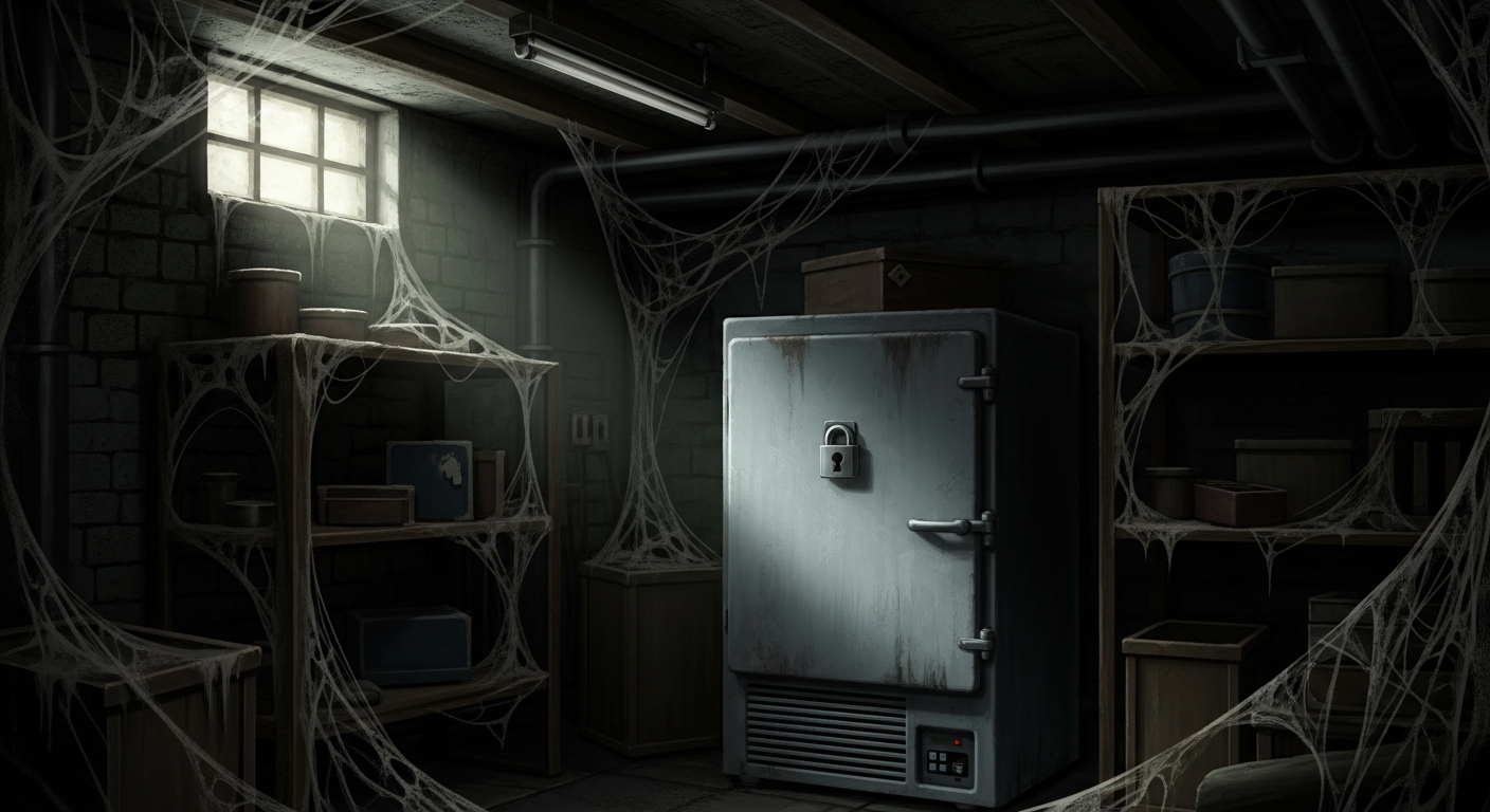 The dark basement